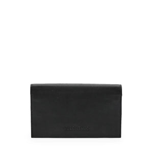 Valentino Bags Special Ross Quilted Envelop Wallet in Black