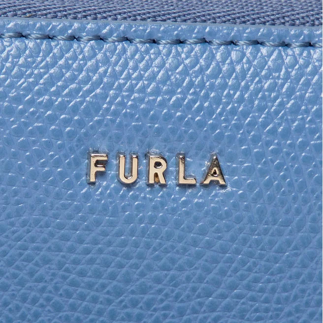 Furla Onda/Artemisia Crossbody Bag Detachable pouch leather Blue