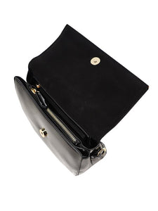 VALENTINO BAGS - Bigs Crossbody bag black patent synthetic leather