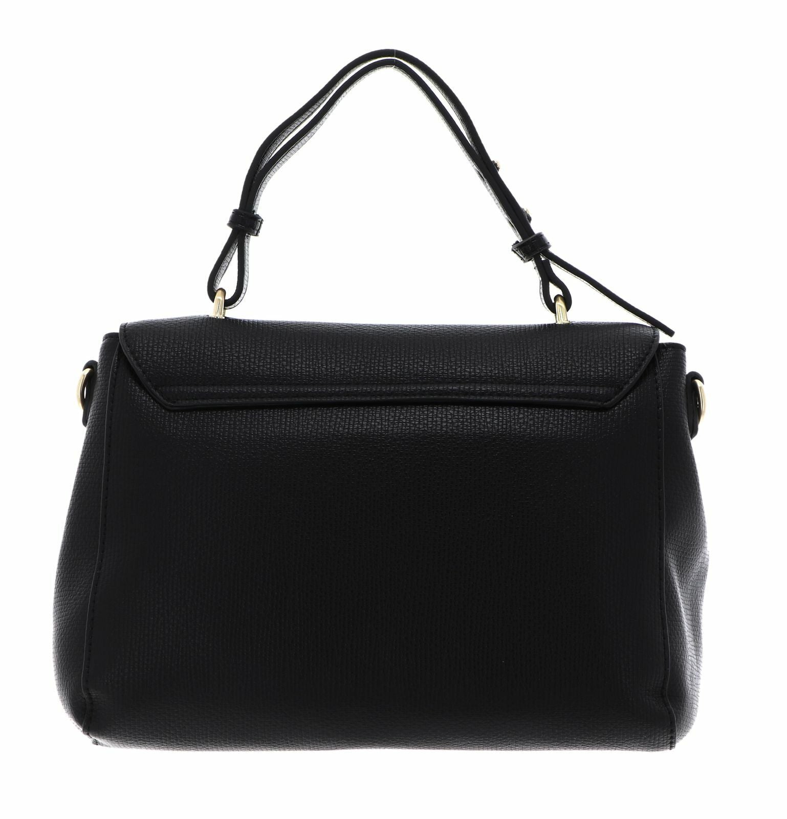 VALENTINO BAGS SYNTHETIC RECYCLED LEATHER TOTE BAG - LINDIEN BLACK