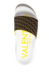 Valentino Shoes Ladies Logo Sliders