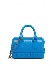 Furla Candy Mini Handbag Blue 100% Recycled Materials
