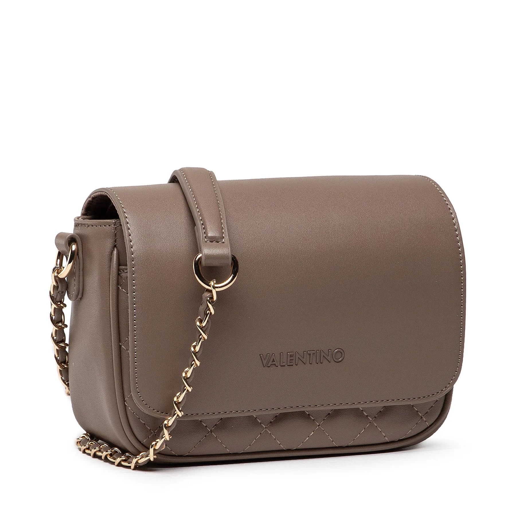 VALENTINO BAGS FLAP TAUPE CROSS BODY BAG SPECIAL ROSS