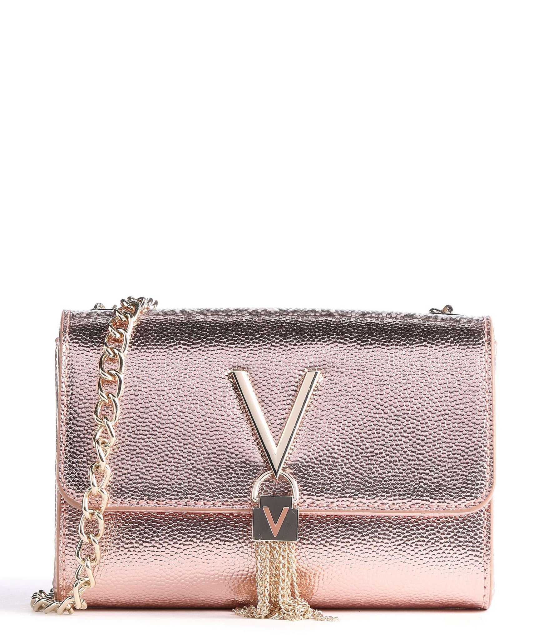 Valentino Bags Cross Body Bag  Divina Gold Rose | Bags Crossbody Bags | Valentino Bags | Fashion2B